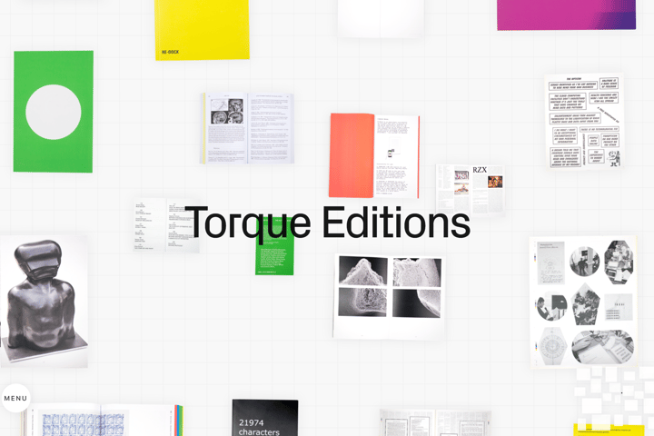 Torque Editions website preview